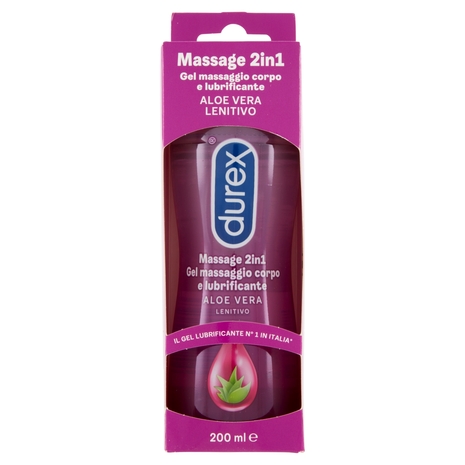 Gel Massaggio 2in1 Aloe Vera Lenitivo, 200 ml